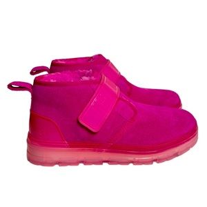 UGG Neumel Clear Chukka Hot Pink Boots
